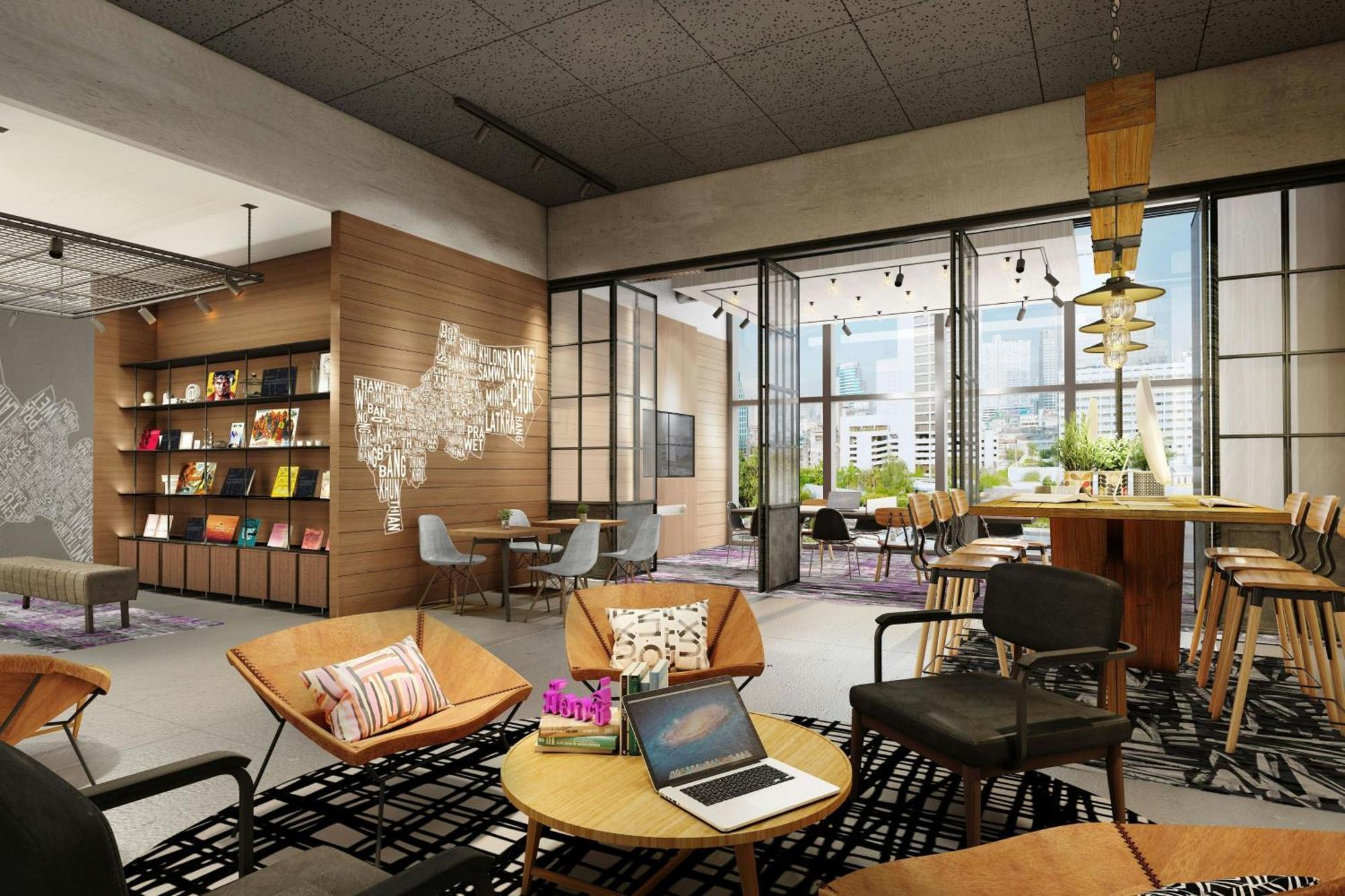 Moxy Bangkok Ratchaprasong Hotell Exteriör bild