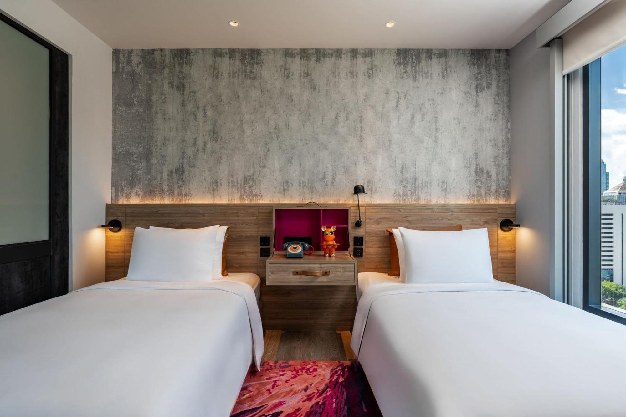 Moxy Bangkok Ratchaprasong Hotell Exteriör bild