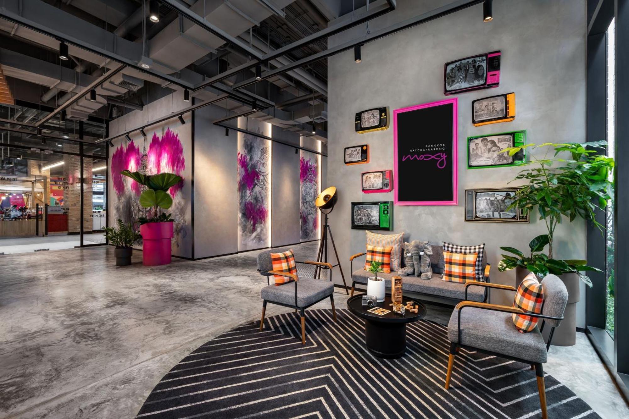 Moxy Bangkok Ratchaprasong Hotell Exteriör bild