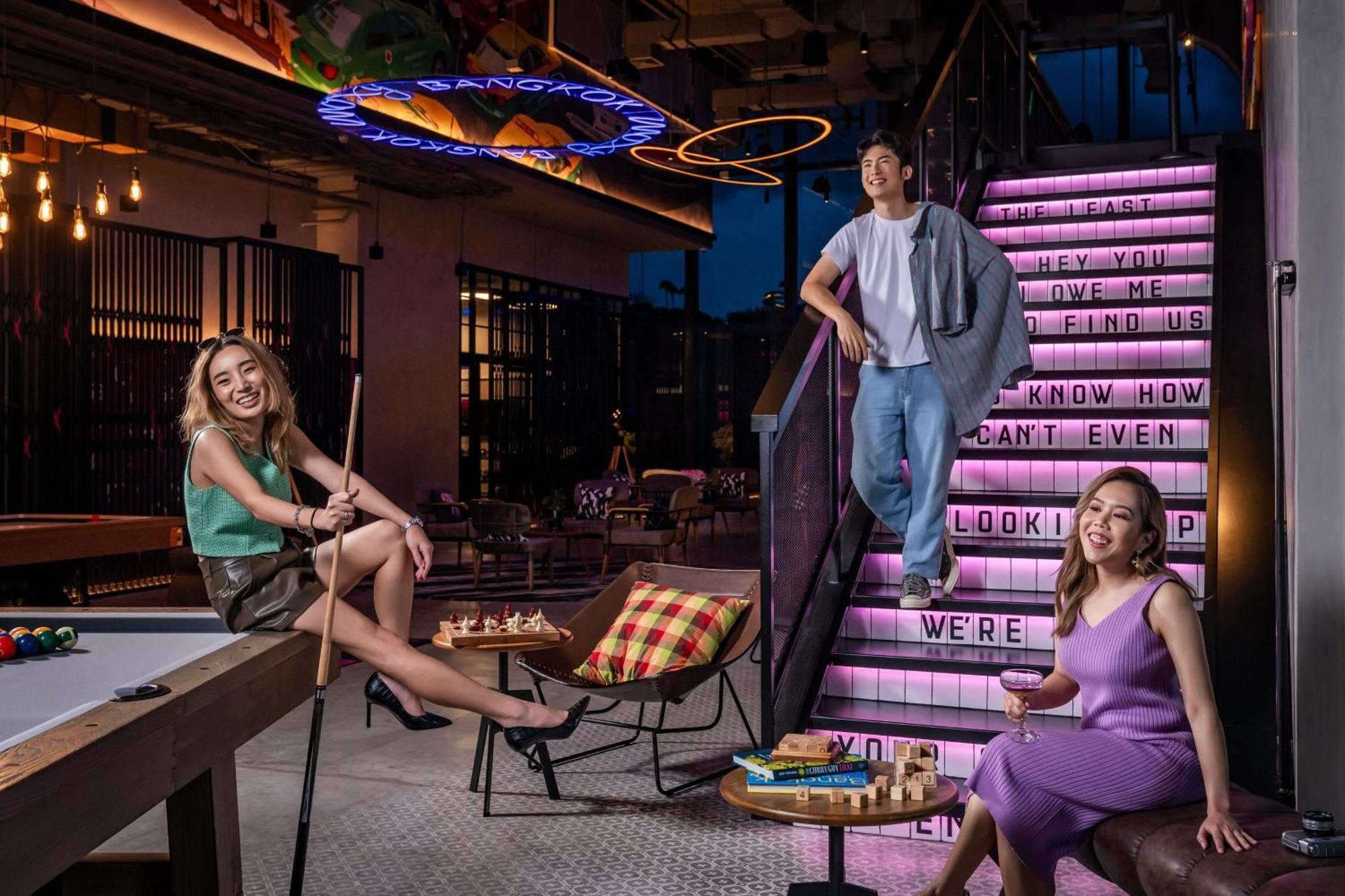 Moxy Bangkok Ratchaprasong Hotell Exteriör bild