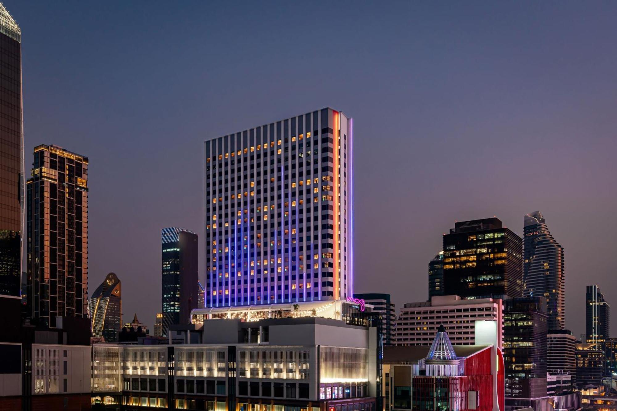 Moxy Bangkok Ratchaprasong Hotell Exteriör bild