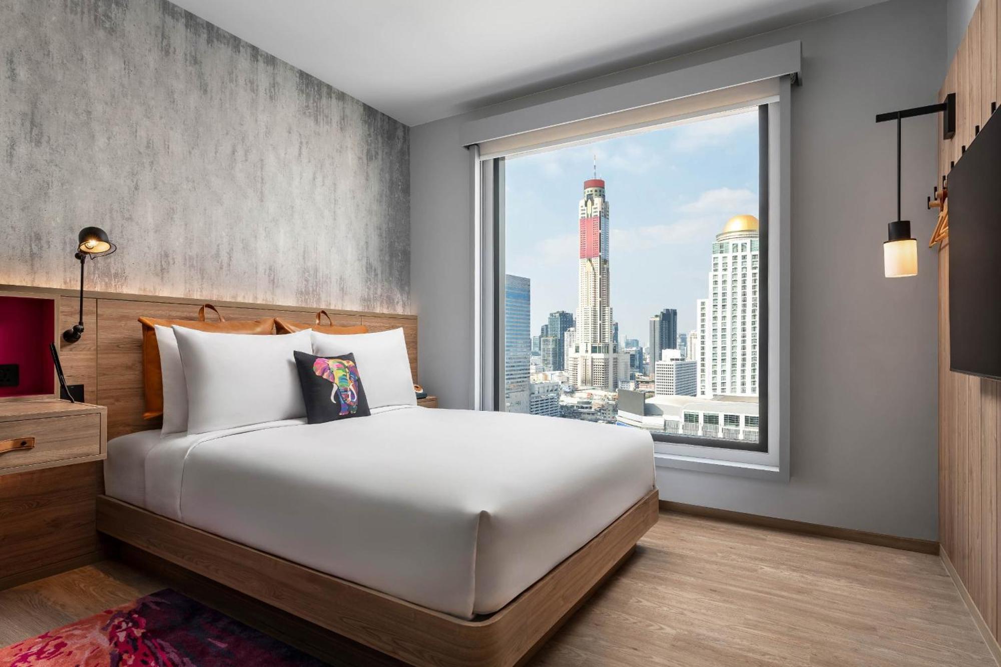 Moxy Bangkok Ratchaprasong Hotell Exteriör bild