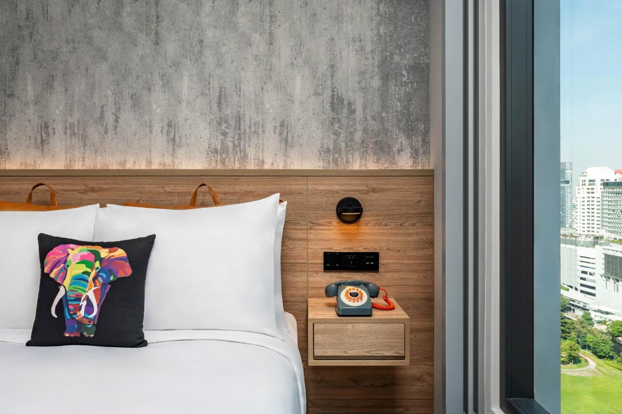 Moxy Bangkok Ratchaprasong Hotell Exteriör bild