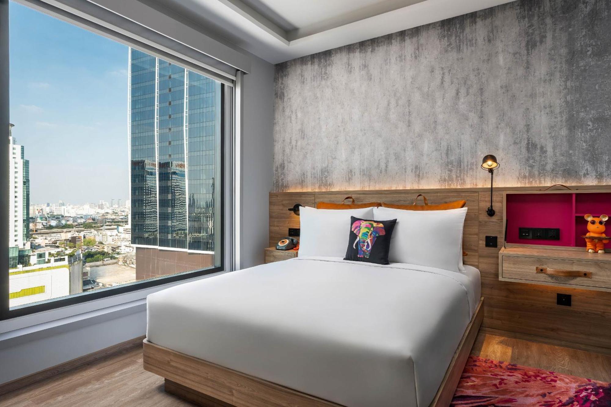 Moxy Bangkok Ratchaprasong Hotell Exteriör bild