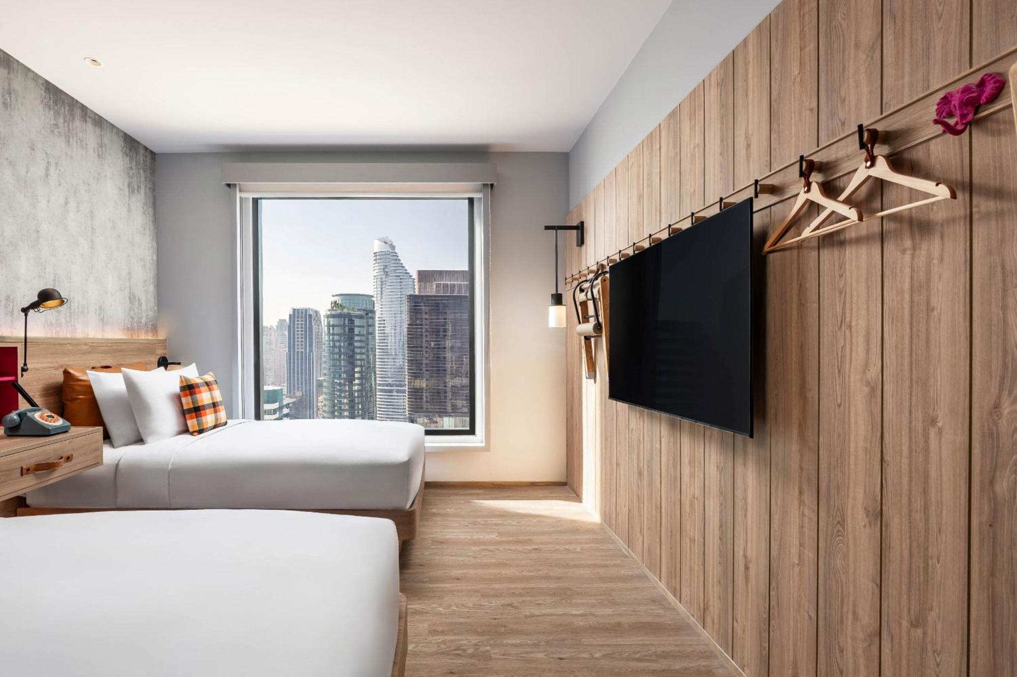 Moxy Bangkok Ratchaprasong Hotell Exteriör bild